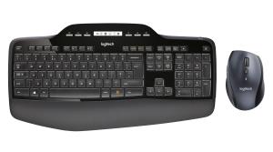 Cordless Desktop - Mk710 - 2.4GHz - Black - Qwerty Uk