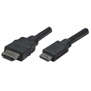 Monitor Cable Mini HDMI 19 Male HDMI 19 Male 2m