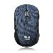 WIRELESS 5 BUTTONS FABRIC MINI MOUSE (BLUE)
