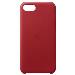 iPhone Se - 2nd Gen (2020) Leather Case - Red