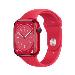 Watch Series 8 Gps 45mm Red Aluminium Case With Red Sport Band Regular