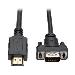 HDMI TO VGA ACTIVE VIDEO CABLE CONVERTER HD15 M/M 1080P 3.05M