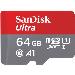 SanDisk Ultra micro SDXC 64GB plus SD Adapter 140MB/s A1 Class 10 UHS-I - Imaging Packaging
