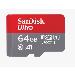 SanDisk Ultra micro SDXC 64GB plus SD Adapter 140MB/s A1 Class 10 UHS-I