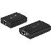 USB Extender Hub Adapter Kit - 4-port USB 2.0 Extender Hub Over Single Cat5e/CAT6 Ethernet Cable (rj45) - 330ft (100m)