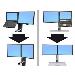 Workfit Convert-to-dual Kit From LCD & Laptop For Workfit-s Or Workfit-c