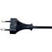 Power Cable Euro Plug / Euro 8vde Certified 2x0.75mm 2m