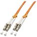 Network Patch Cable - Fibre Optic - 50/125m Multimode - Orange - 10m