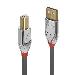 Cable - USB Type A Male And B Male - 7.5m - Cromoline - Grey