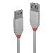 Extension Cable - USB Type A Male To A Female - Anthraline - Grey - 1m