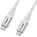 USB-C to USB-C Fast Charge Cable | Premium - Cloudy Sky (White) - 1m