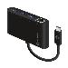 USB-C to Gigabit Ethernet & USB 3. 0 SuperSpeed 3 Port USB Hub - BLACK