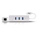 USB-C to Gigabit Ethernet & 3 Port USB Hub -Prime Series