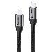 ULCC21.5-SGR USB cable 1.5 m 2.0 USB C Grey