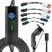 Ev Mobile Charging Station-charger 6 Adapters (uk/c